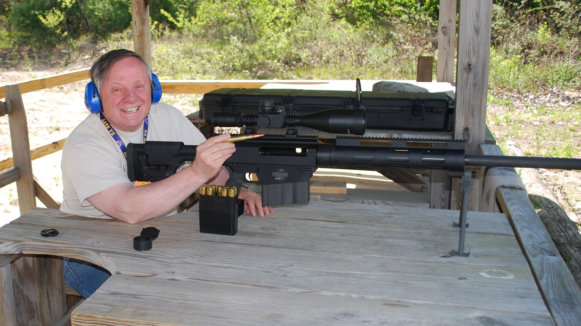 The Bushmaster BA 50 at a 150 yard Range - With Video Updated.